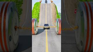 CRAZY Crash Tests BeamNG Drive Cars Vs Bollardsfyp shorts beamngcrashes car autodriver [upl. by Acherman292]