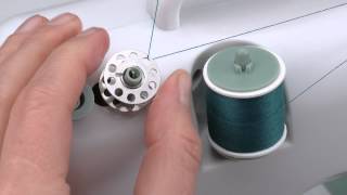 SINGER® QUIKFIX™ Bobbin Winding Tutorial [upl. by Ennayoj]