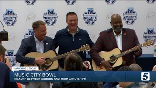 TransPerfect Music City Bowl kicks off today [upl. by Anaicul]