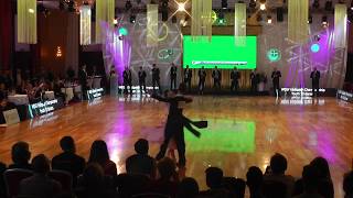 Abel Madis amp Galkina Aleksandra WDSF World Open Standard Polish Cup 2017 Waltz presentation [upl. by Atalayah]