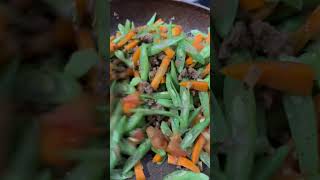 Stir Fry Carrots and Green Beans [upl. by Nathalia]