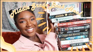 ☆ 2021 Middle Grade Book Haul Middle Grade March ☆ [upl. by Lek]