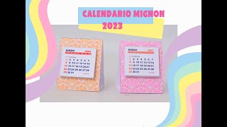 Calendario Mignon DIY✅️ Gratuito [upl. by Keli]