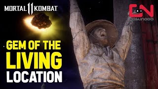 Mortal Kombat 11  MK11 Gem of Living Location  How to Open Meteorite [upl. by Katharine]