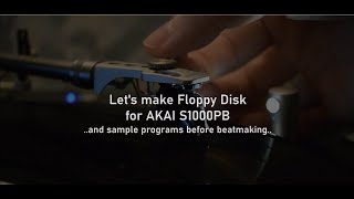 Akai S1000 PB Floppy Disk making and basics tutorial [upl. by Lasonde]