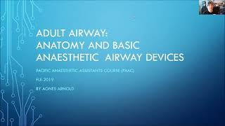 Airway Devices Lecture Part 1  Airway Anatomy and Physiology [upl. by Julianna]