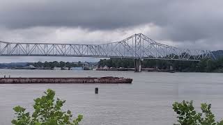 Ohio River Traffic [upl. by Airasor237]