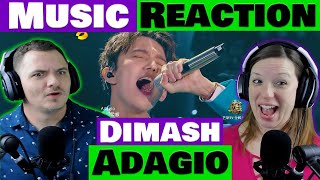 Dimash  Adagio  We Found THE ONE Reaction [upl. by Arze]