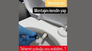 TAHARET MUSLUĞU UCU DEĞİŞTİRME [upl. by Nilyaj]