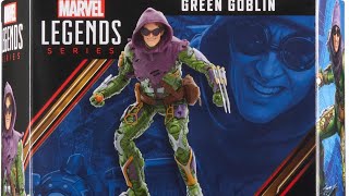 Unboxing MARVEL LEGENDS 6 INCH DELUXE ACTION FIGURE  GREEN GOBLIN NO WAY HOME [upl. by Bevers996]