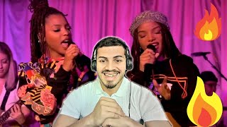 Chloe x Halle Tiny Desk Home Concert REACTION [upl. by Shifrah]