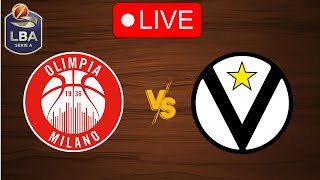 🔴 Live Olimpia Milano vs Virtus Bologna  Live Play By Play Scoreboard [upl. by Flodnar]