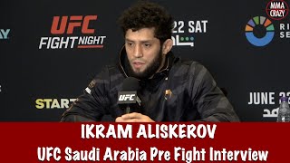 Ikram Aliskerov will “Unpleasantly Surprise” Robert Whittaker with a finish at UFC Saudi Arabia [upl. by Formenti654]