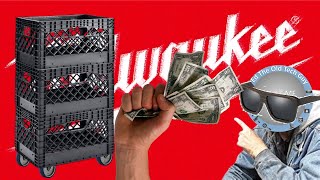 Milwaukee Packout Milk Crate and Cart Unboxing [upl. by Letnohc]