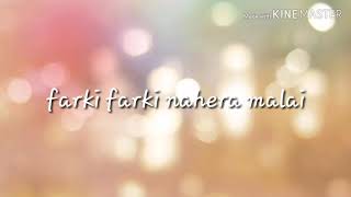 Albatrosstimi bhanefarki farki lyrics video [upl. by White]