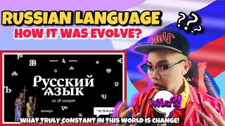 RUSSIAN LANGUAGE IN 18 MINUTES  INTERESTING FACTS 🇷🇺 REACTION [upl. by Nnaycart]