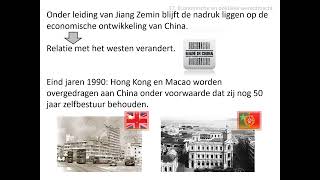 17 Economische en politieke wereldmacht vwo HC China 18422001 [upl. by Amaral]