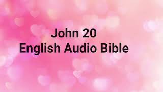 John 20English Audio Bible [upl. by Aushoj]