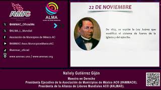 AMMAC® Efemérides México 22 de noviembre de 1855 se decretó la Ley Juárez [upl. by Enaid800]