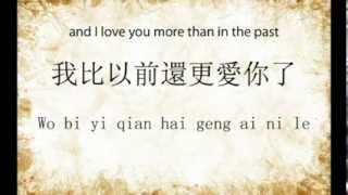 Yue Ding  约定 Promise Guang Liang  LyricsEnglish Sub  Pin Yin [upl. by Perr]