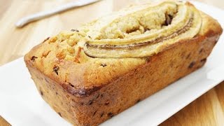 BANANA BREAD SUPER MOELLEUX  CAKE BANANE FACILE [upl. by Nady403]