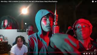 Rich Glizzy  FREE G SWERVE 2TACSHOTEM ONE MIC Ambitious Reacts [upl. by Rand459]