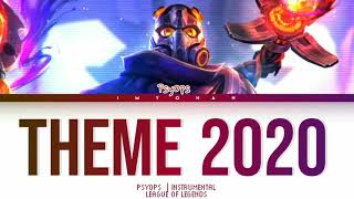 PsyOps  Theme 2020  Champion Theme  League of Legands Instrumental [upl. by Rosaleen]