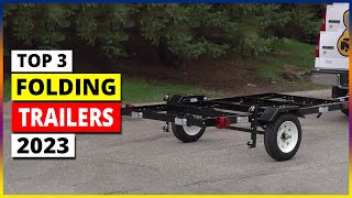 Top 3 Best Folding Trailers in 2023  Pop Up Campers amp More [upl. by Eikcor40]