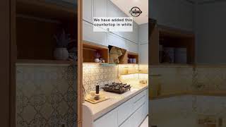 Handleless kitchen cabinet new modern interior sorts nhinterior reels home kitchenlove [upl. by Eulaliah]