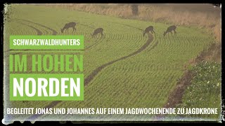 Jagdreise  Treibjagd auf Niederwild  Rehwildansitz  Entenjagd  Schwarzwaldhunters [upl. by Denbrook]