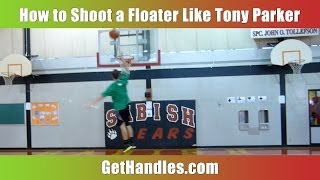 How to Shoot a Floater Like Tony Parker amp Derrick Rose Tutorial [upl. by Ikir]