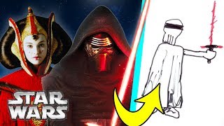 Drawing Star Wars Characters From Memory 3 [upl. by Pentha]