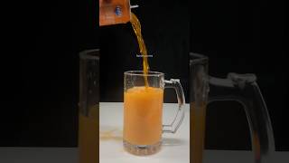 Persimmon Kaki fruitcocktail asmrcooking coctails juice shorts [upl. by Erlene]