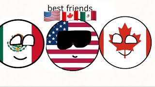 Mexico and USA meets Canada [upl. by Dripps]