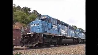 CONRAIL Around Altoona May 1998 [upl. by Alper]