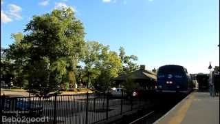 MetroNorth Railroad Harlem amp Wassaic Train in Chappaqua NY RR [upl. by Isyad]