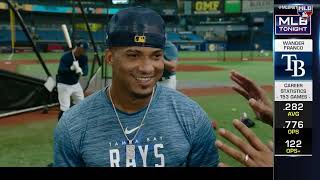 Wander Franco on 22nd Birthday Rays Expectations [upl. by Ermanno170]