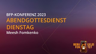 BFPBundeskonferenz 2023  Tag 2  Gottesdienst [upl. by Varhol]