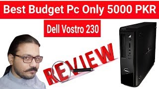 Dell Vostro 230 Slim Desktop Computer Review  Sohail Computers [upl. by Allemahs450]