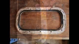 DIY Boat Restoration Aluminium window refurbishment [upl. by Saraann]