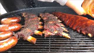 Texas Style BBQ Beef Ribs [upl. by Lleuqram10]