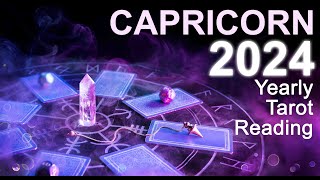 CAPRICORN 2024 YEARLY TAROT READING quotYOU’RE GOING PLACES CAPRICORN ADVANCEMENT amp TRIUMPHquot tarot [upl. by Antony]