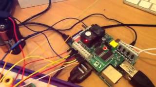 Piface and raspberry pi alarm system [upl. by Flossy]