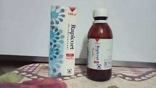 Syrup Rapicort Uses Benefits and disadvantages in Urdu  Prednisolone Uses [upl. by Rush523]