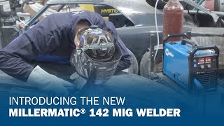 Introducing the New Millermatic 142 MIG Welder [upl. by Eednus858]