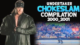 Undertaker Chokeslam Compilation 2000s2001 [upl. by Calendra217]