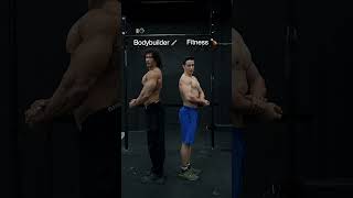 Bodybuilder VS Fitness  😱😱 [upl. by Assennej152]