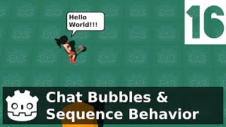 Day 16 I created chat bubbles for the character in the 3d game Godot  NhijQuang [upl. by Maletta433]