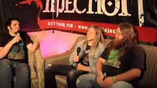 Skeletonwitch Interview on Metal Injection [upl. by Ynolem]