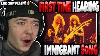 FIRST TIME HEARING Led Zeppelin  Immigrant Song  GENUINE REACTION [upl. by Isidor497]